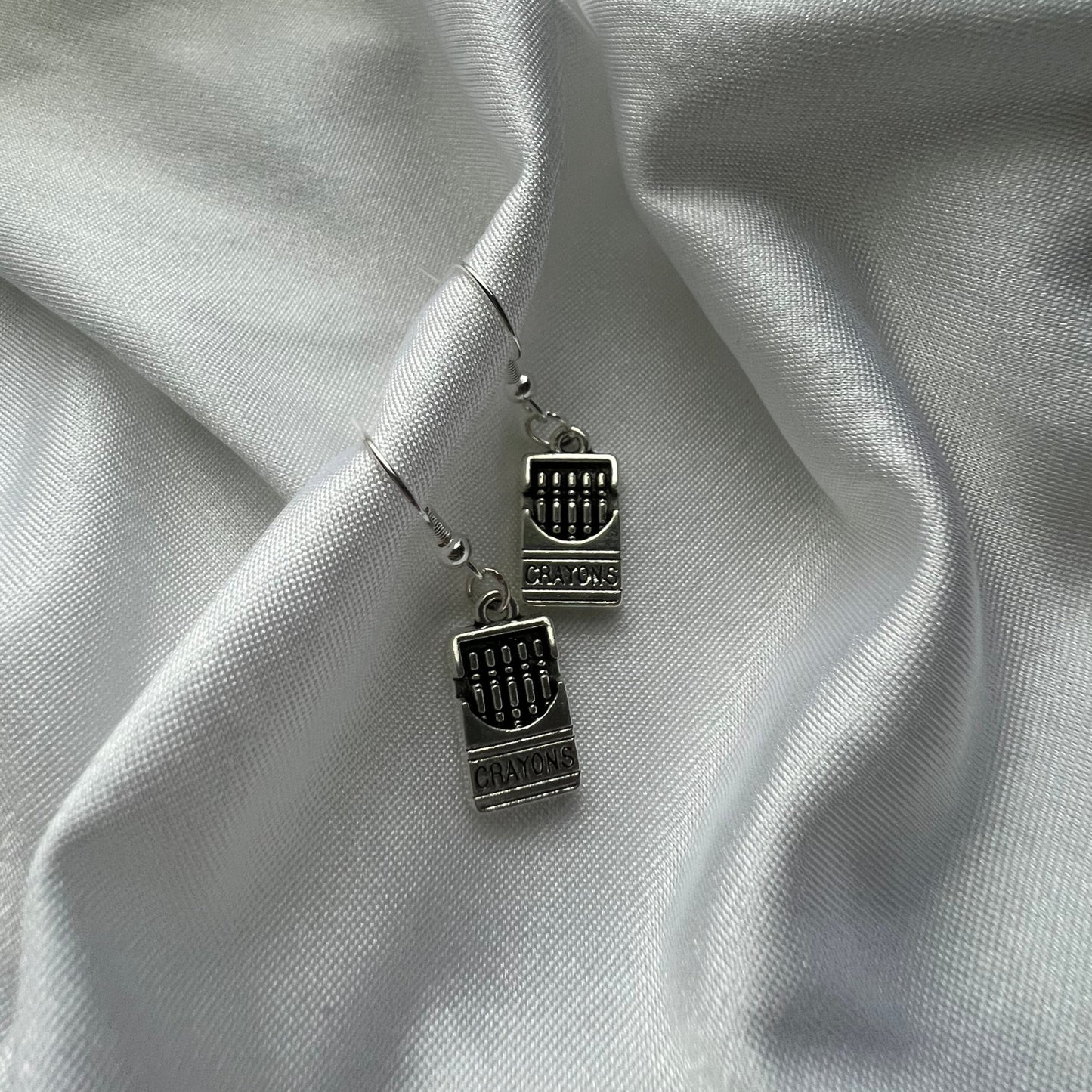 crayon box earrings
