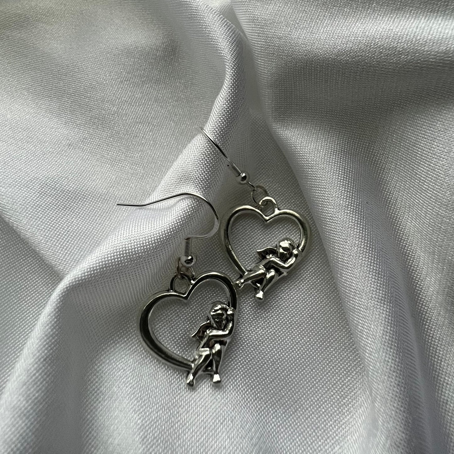 cupid earrings