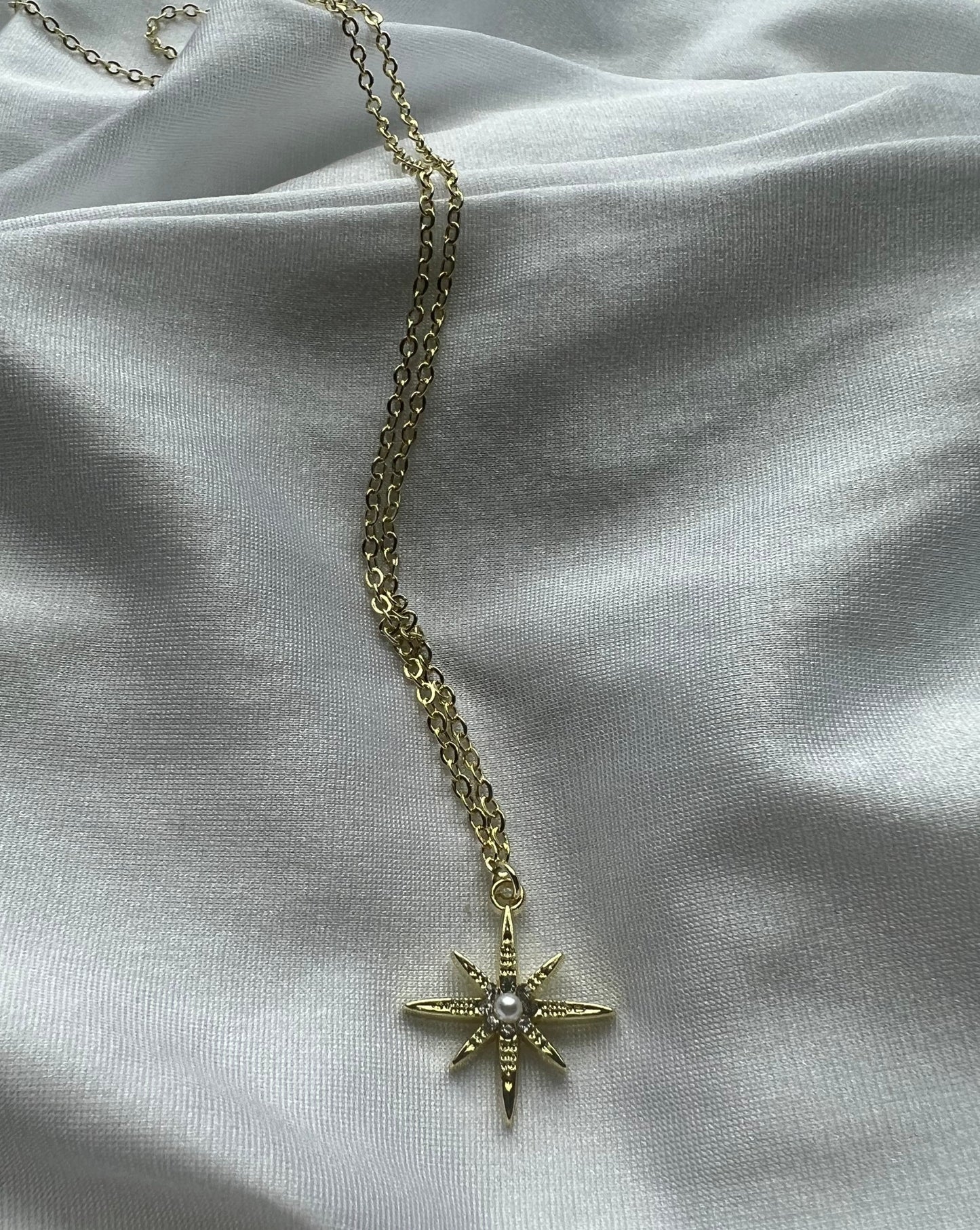 pearl star necklace