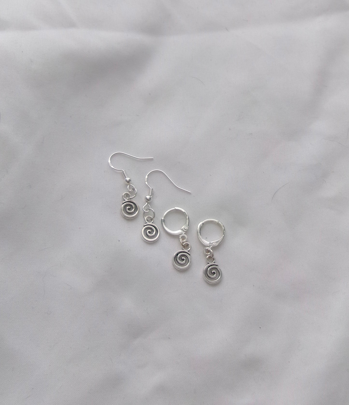 new spiral earrings