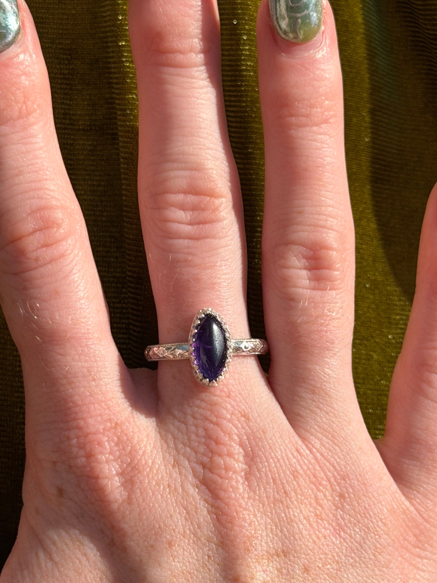 Custom Amethyst Ring