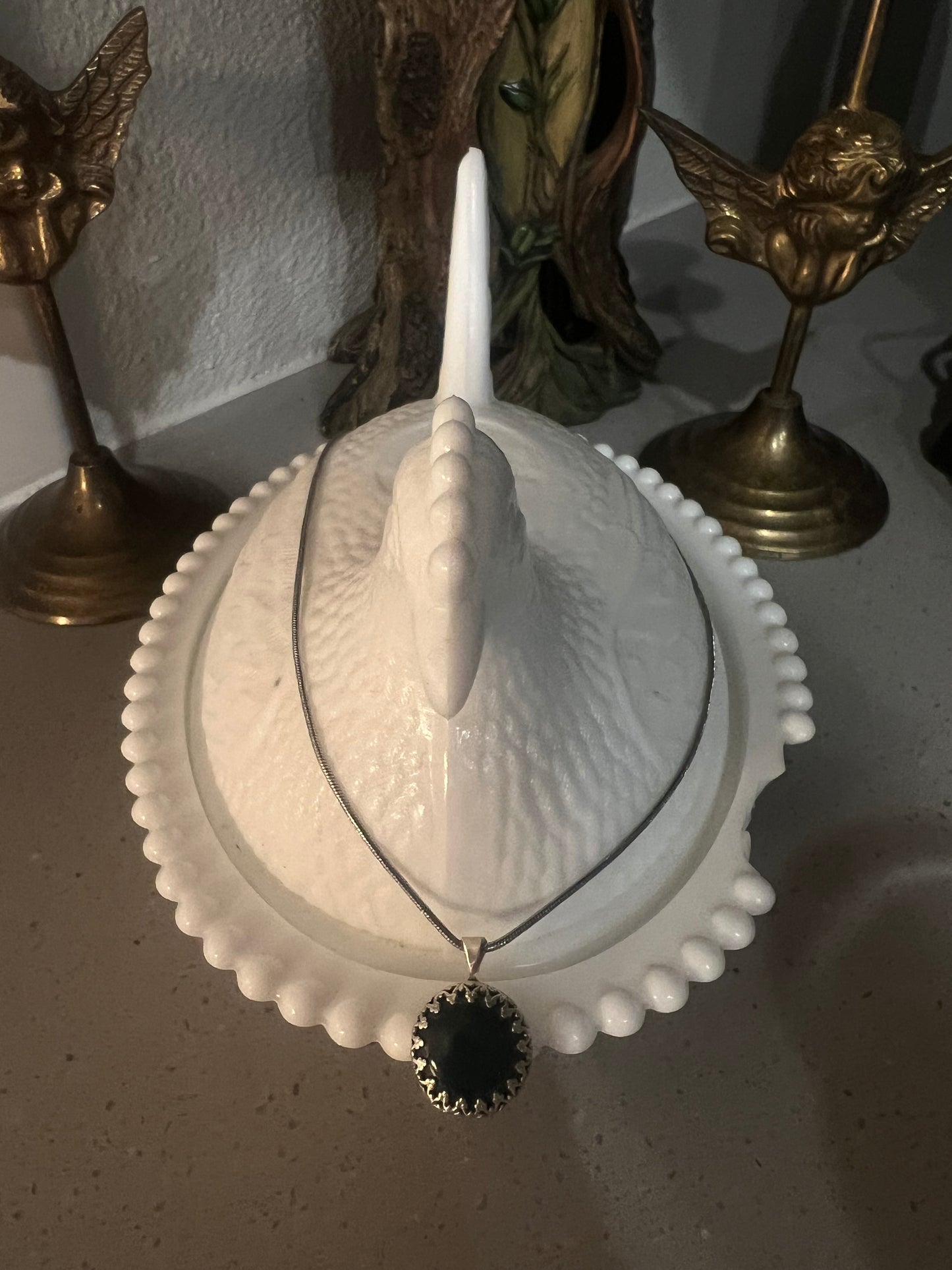 Sterling Silver Round Pendant