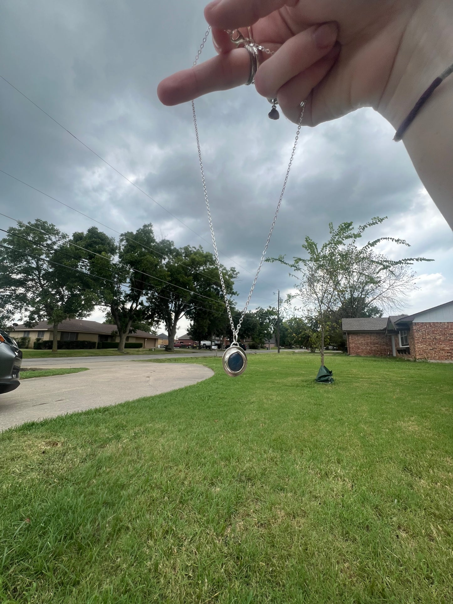 Sterling Silver Pendant Necklace