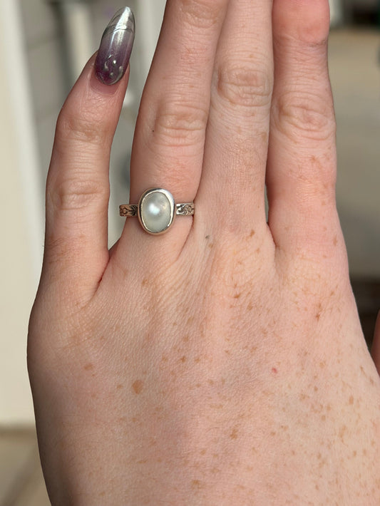 Mother of Pearl Ring