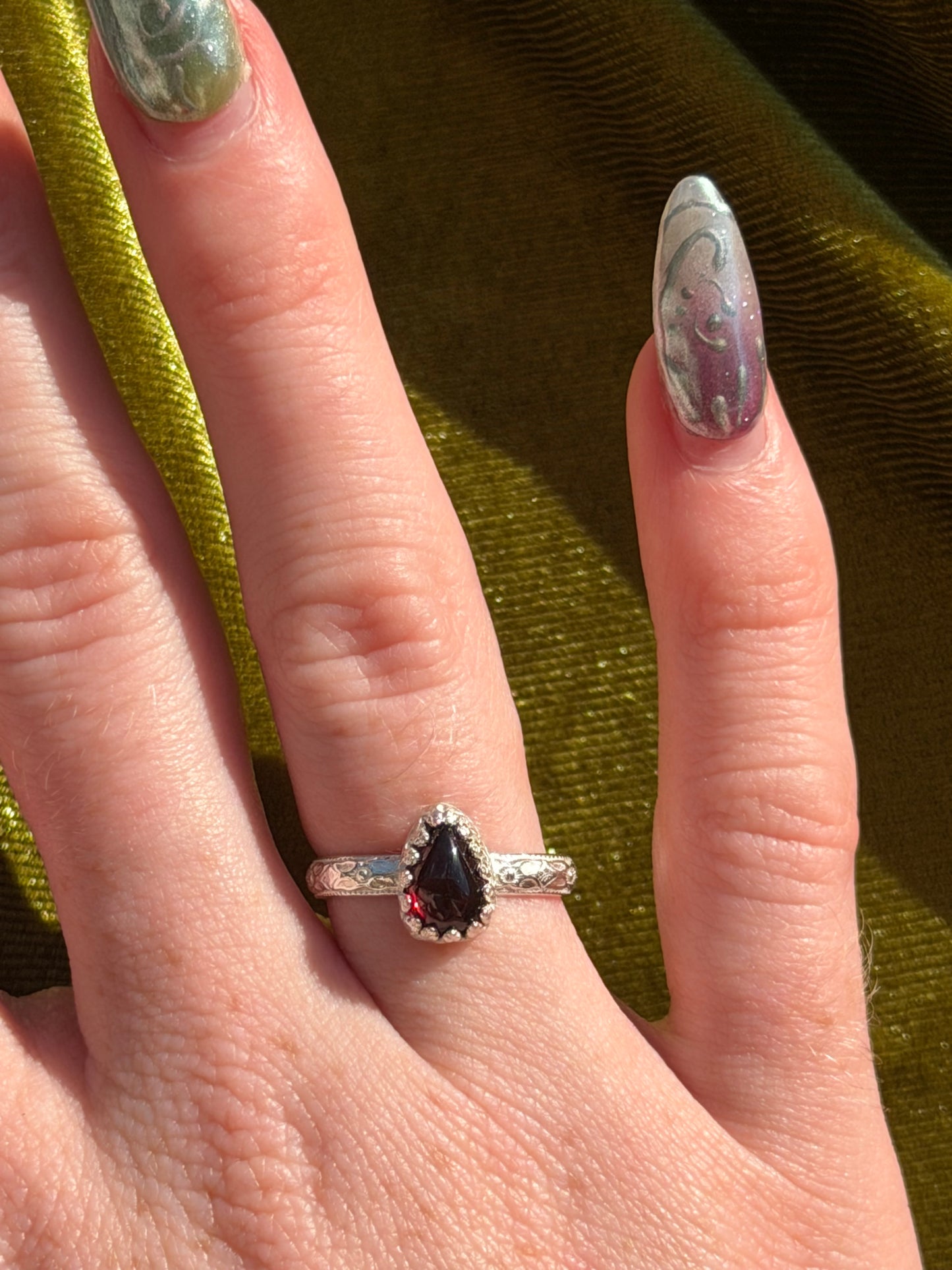 Garnet Ring