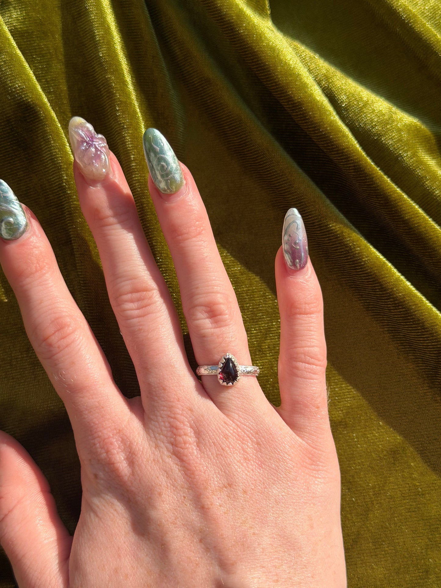 Garnet Ring