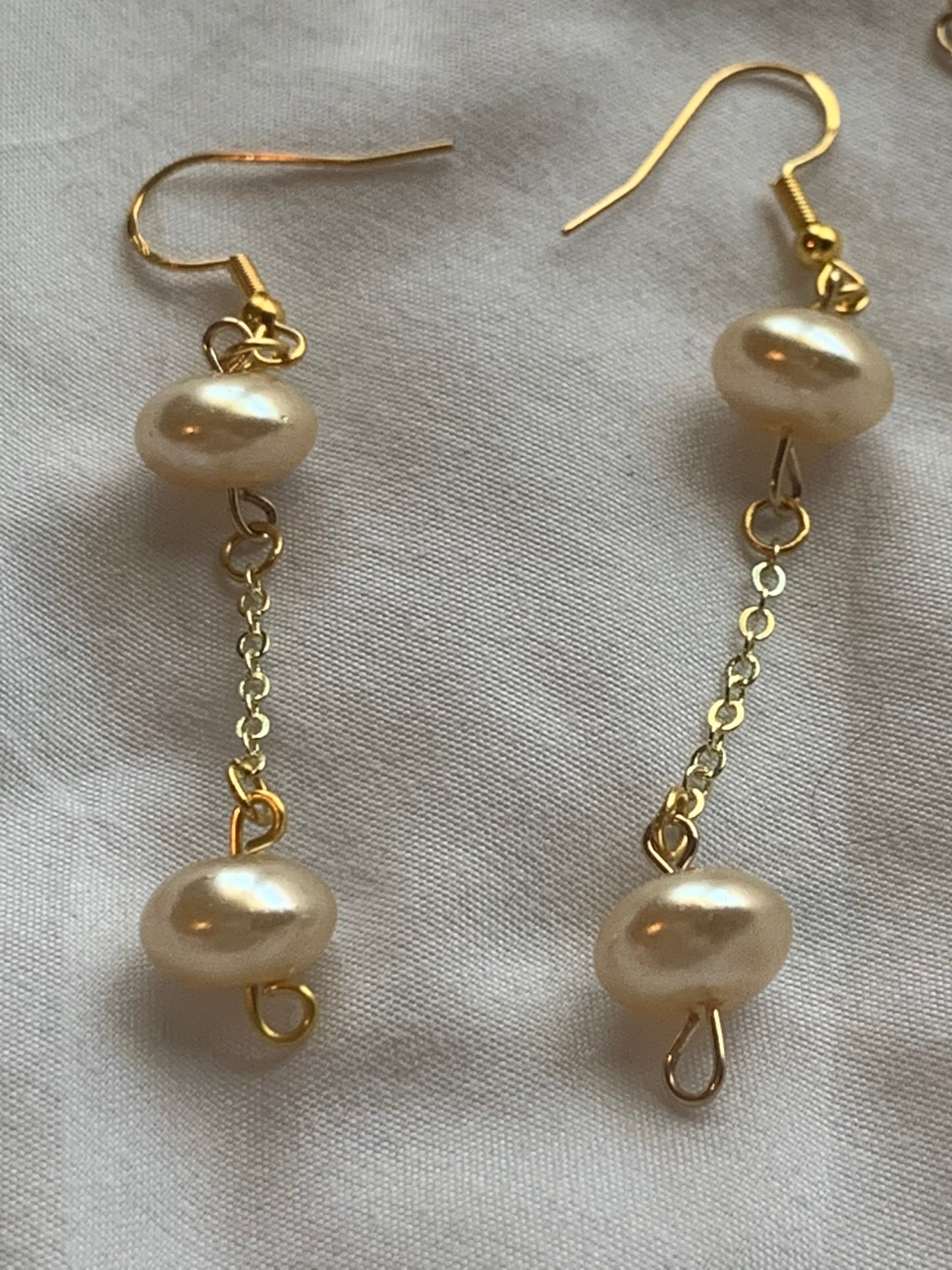 pearl earrings