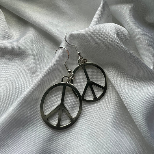 peace earrings