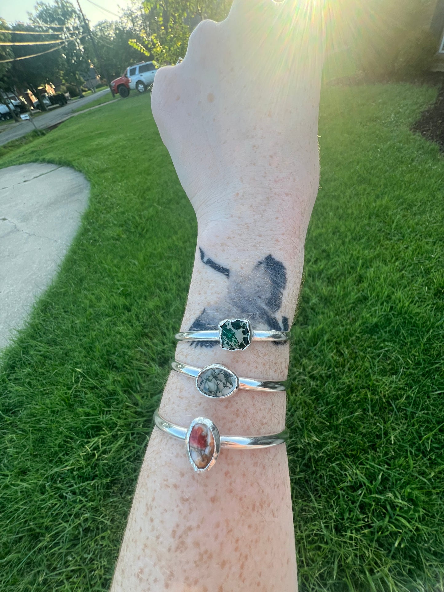 Sterling Silver Cuffs