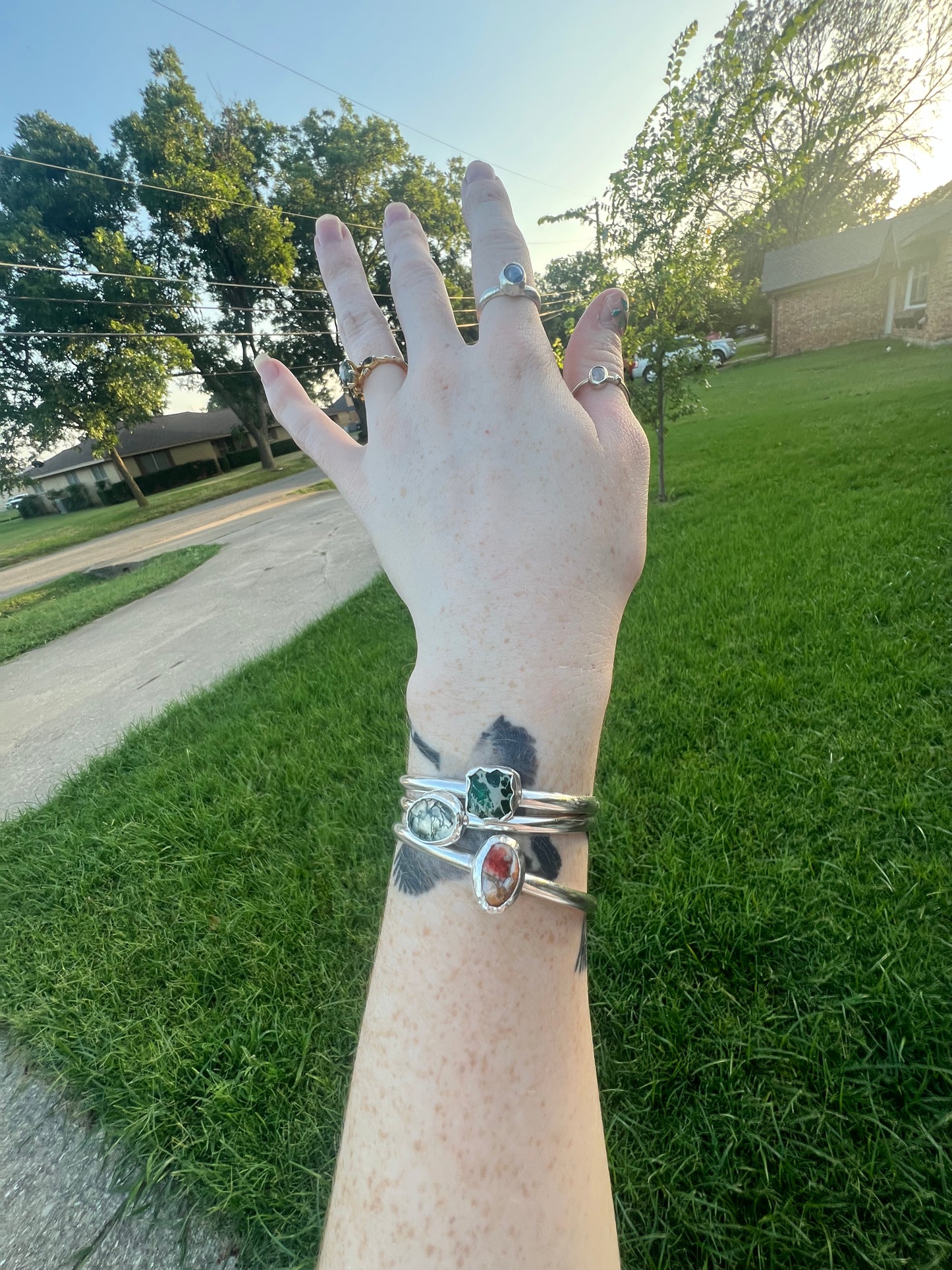 Sterling Silver Cuffs