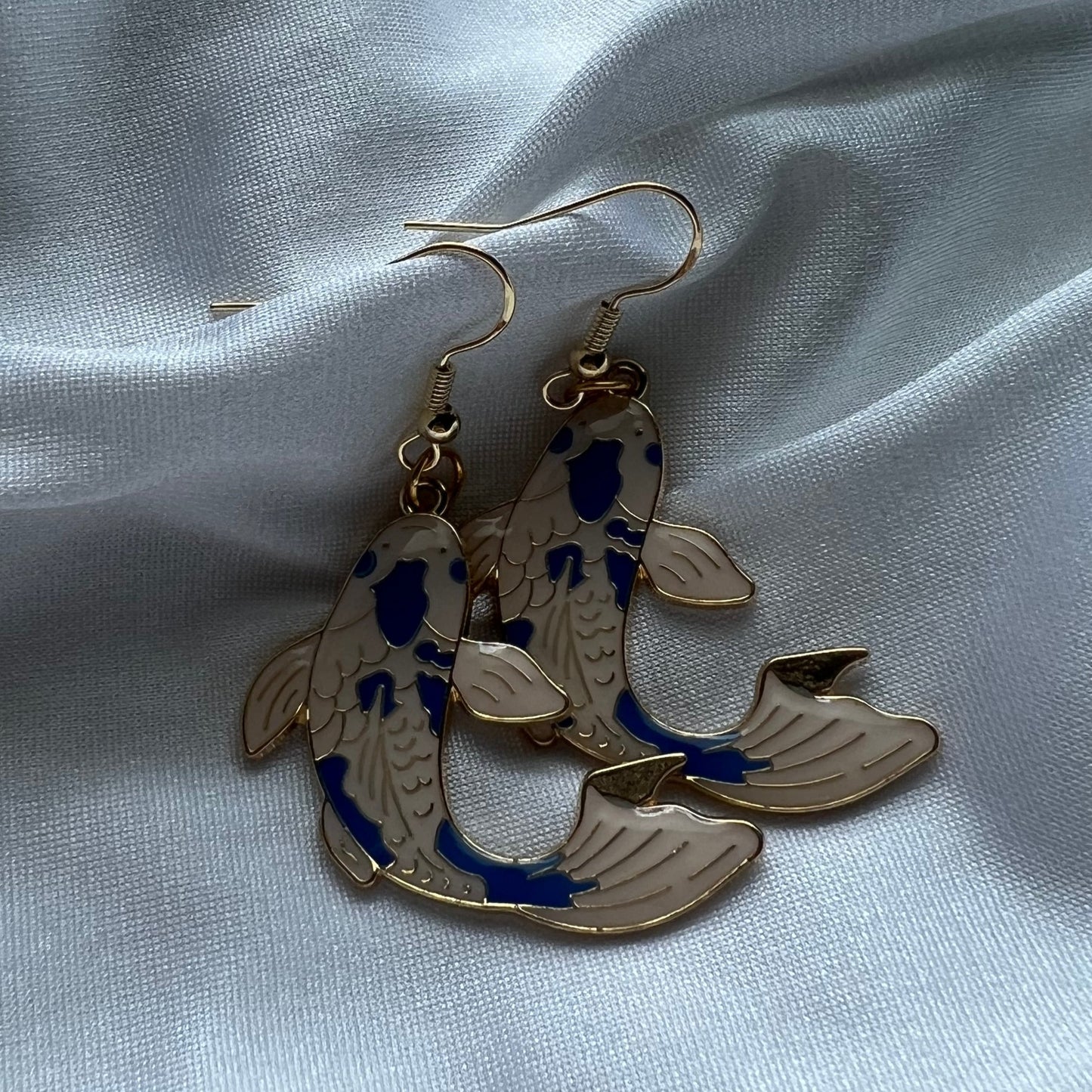 koi fish earrings