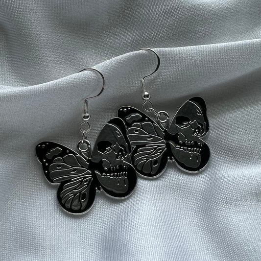 butterfly design earrings