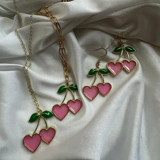 new cherry necklace