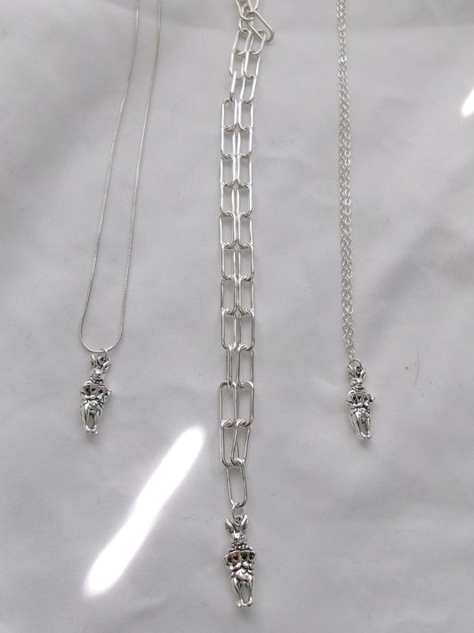 new alice rabbit necklace